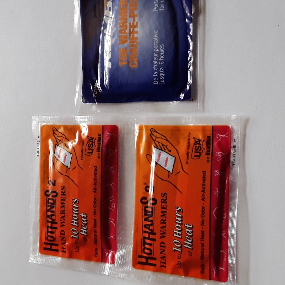 Hot Hands Warmers and Toe Warmers